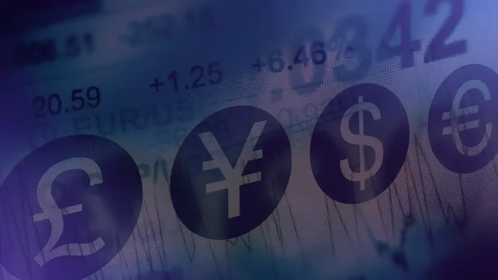 Macro-finance visual showing cross-led FX repricing with GBP strength and softer DXY.